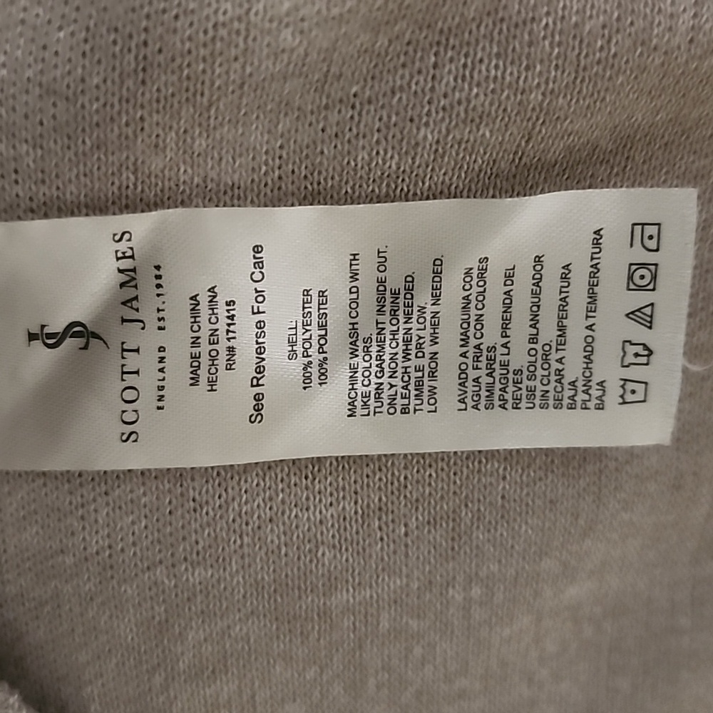 Beige Button-Up Shirt - Picture 8 of 8